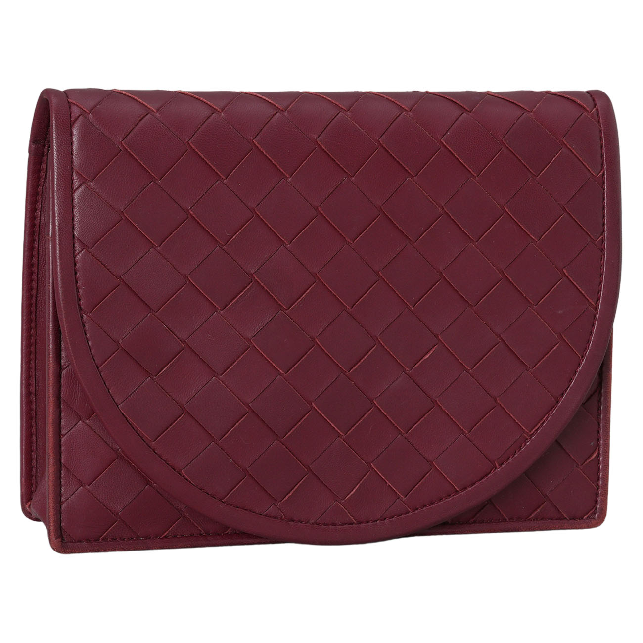 BOTTEGA VENETA(USED)보테가베네타 577812 인트레치아토 플랩 크로스백